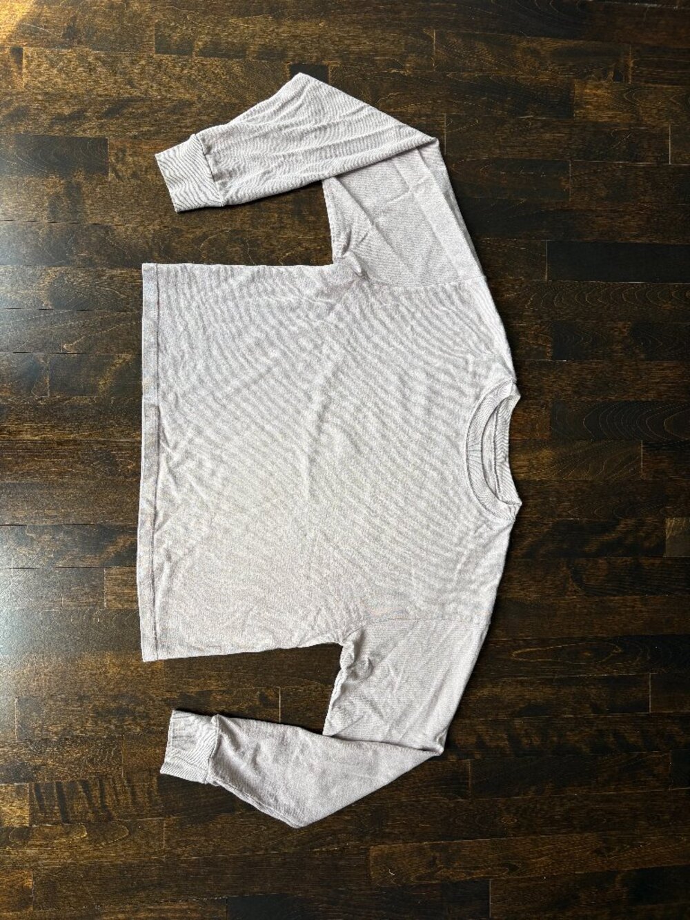 Pale purple long sleeve